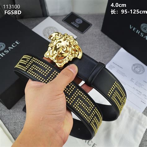 replica versace belt aaa|authentic versace belt.